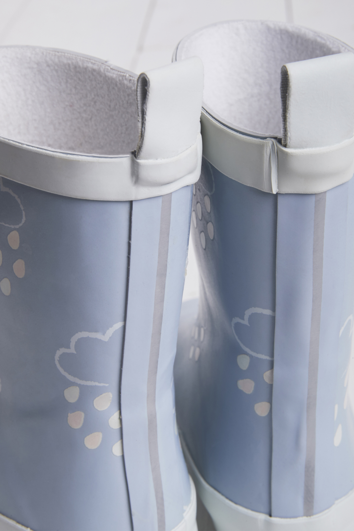 Grass & Air Kleuronthullende Regenlaarzen Baby Blue - Afbeelding 3
