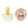 BIBS Colour 2 pack Ivory/Blush