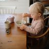 Mushie Kinderbestek Vork & Lepel Set Vanilla - Afbeelding 3