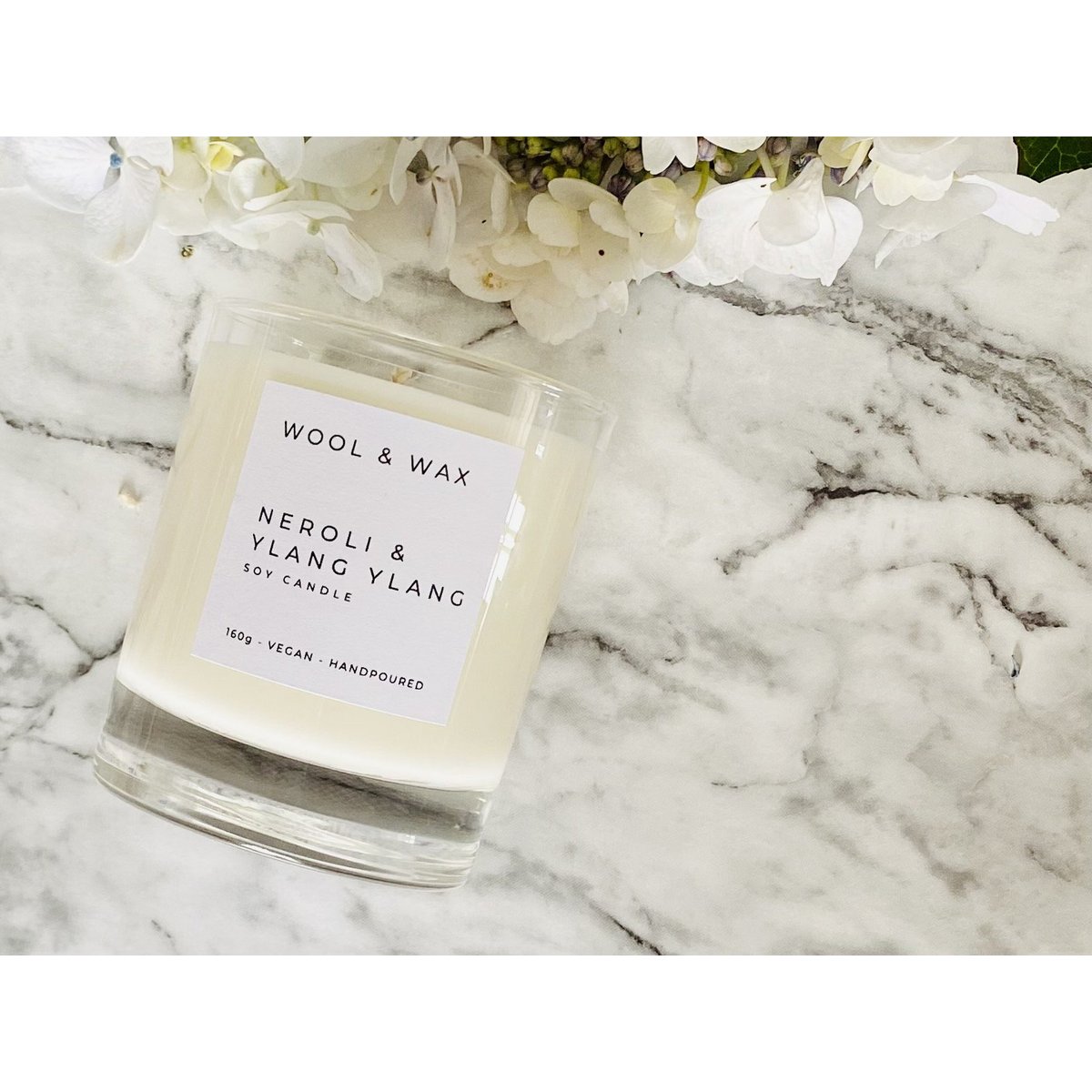 Wool & Wax Neroli & Ylang Ylang Kaars Classic