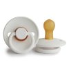 FRIGG Classic Fopspeen Natuurrubber Bright White - Afbeelding 2