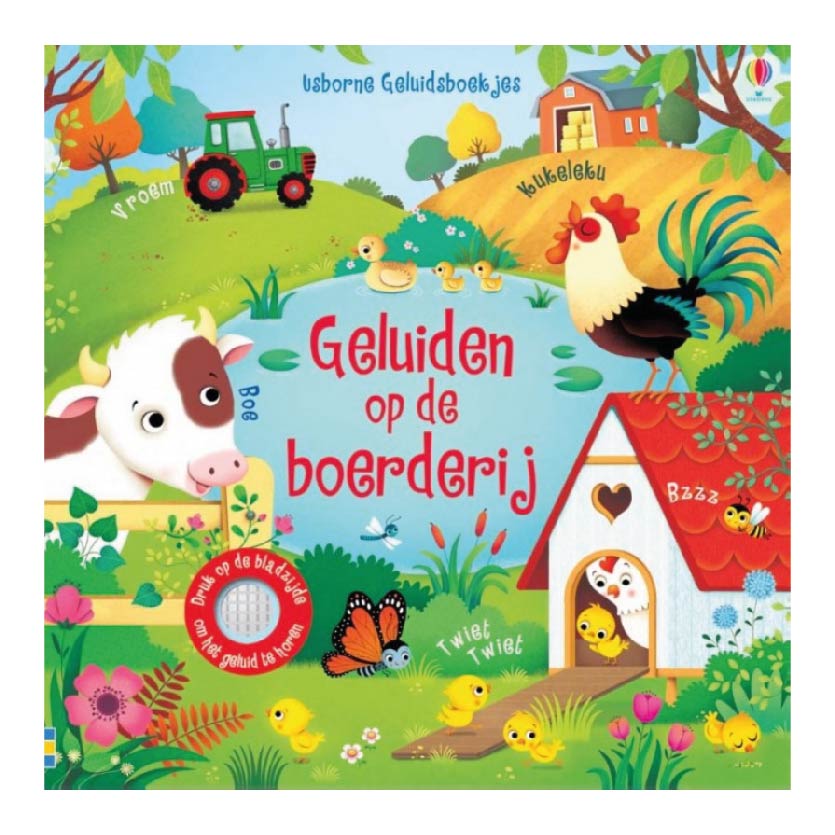 Usborne Geluidenboek Geluiden Op De Boerderij