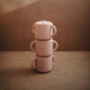 Mushie Siliconen Snackbeker Blush - Afbeelding 2
