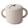 Mushie Siliconen Snackbeker Ivory
