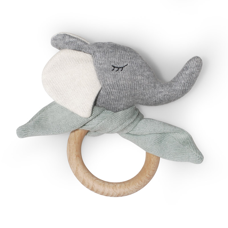 Saga Copenhagen Bijtring Olifant Balldur Milky Green