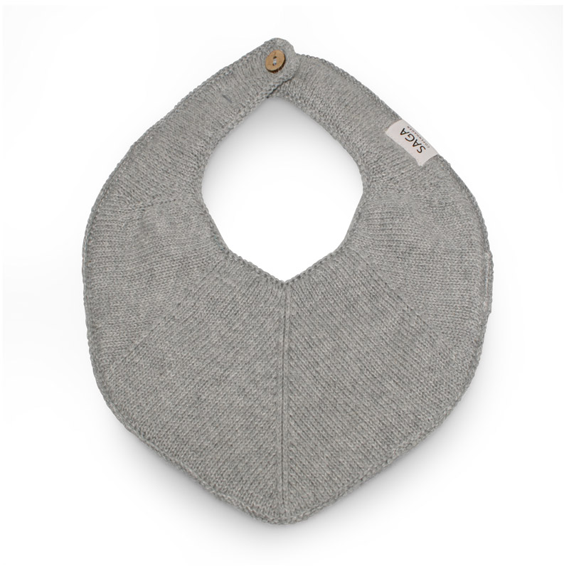 Saga Copenhagen Gebreide Slab Floja Grey Melange