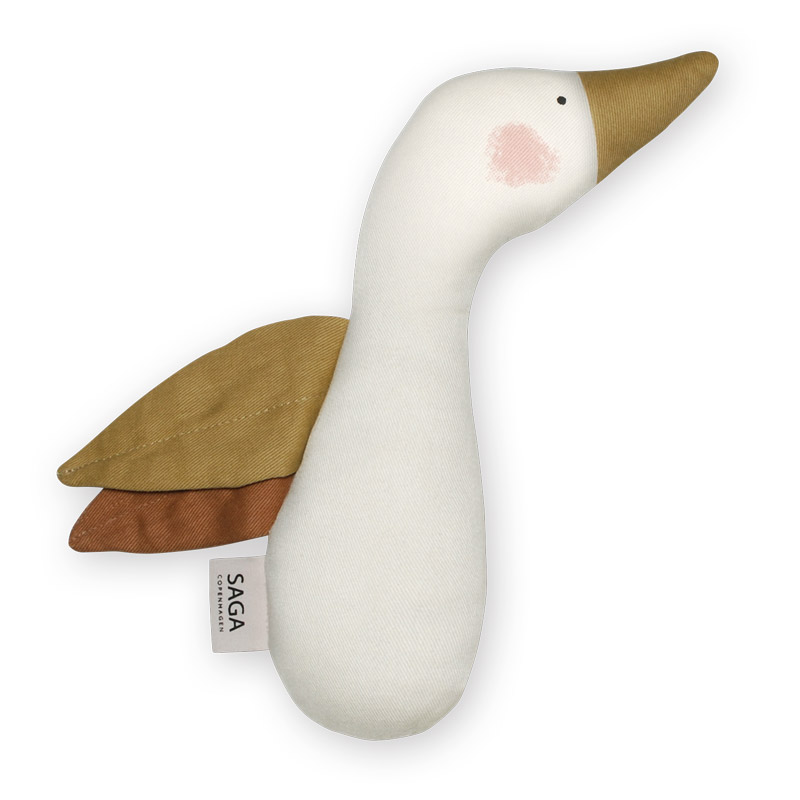 Saga Copenhagen Goose Toy Aron Cream