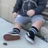 Kickin It Up Socks Katoen Black White - Afbeelding 3