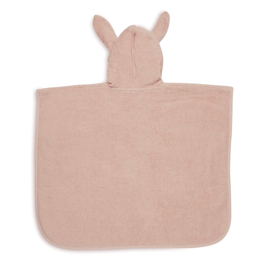 Jollein Badponcho Badstof Pale Pink - Afbeelding 2