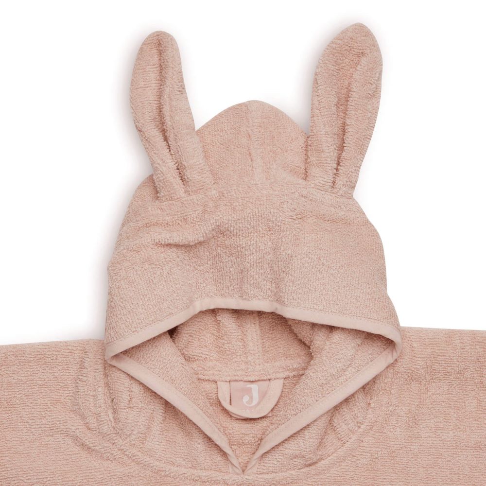 Jollein Badponcho Badstof Pale Pink - Afbeelding 3