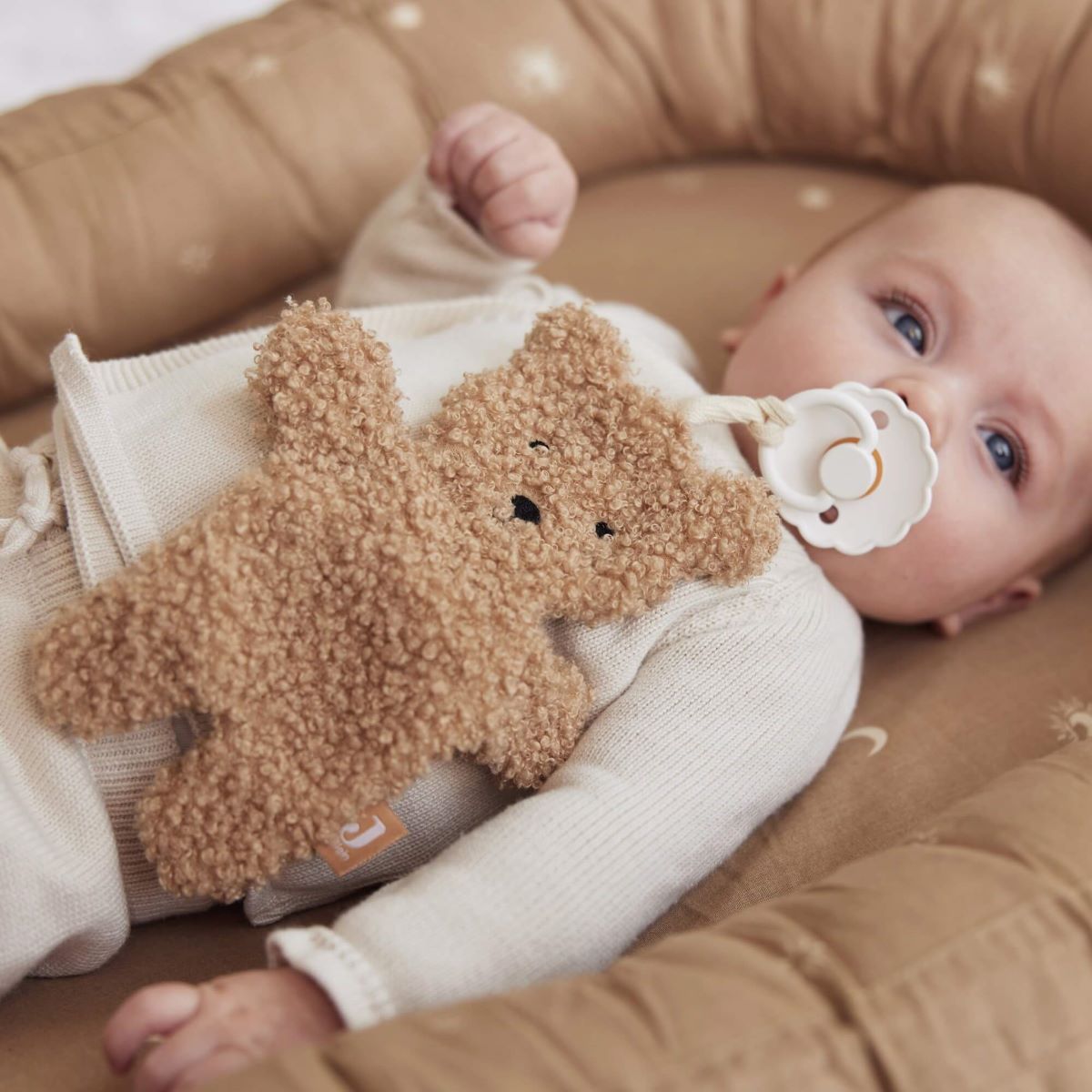 Jollein Speendoekje Teddy Bear Biscuit - Afbeelding 5