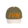 LÄSSIG Pet Kids Base Cap Fun Sand/Olive 2-6 Jaar