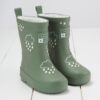 Grass & Air Kleuronthullende Winter Regenlaarzen Kaki