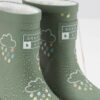 Grass & Air Kleuronthullende Winter Regenlaarzen Kaki - Afbeelding 2