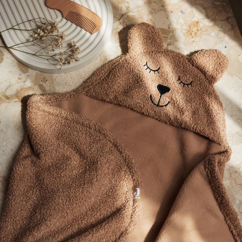 Jollein Wikkeldeken Bear Boucle Biscuit - Afbeelding 7