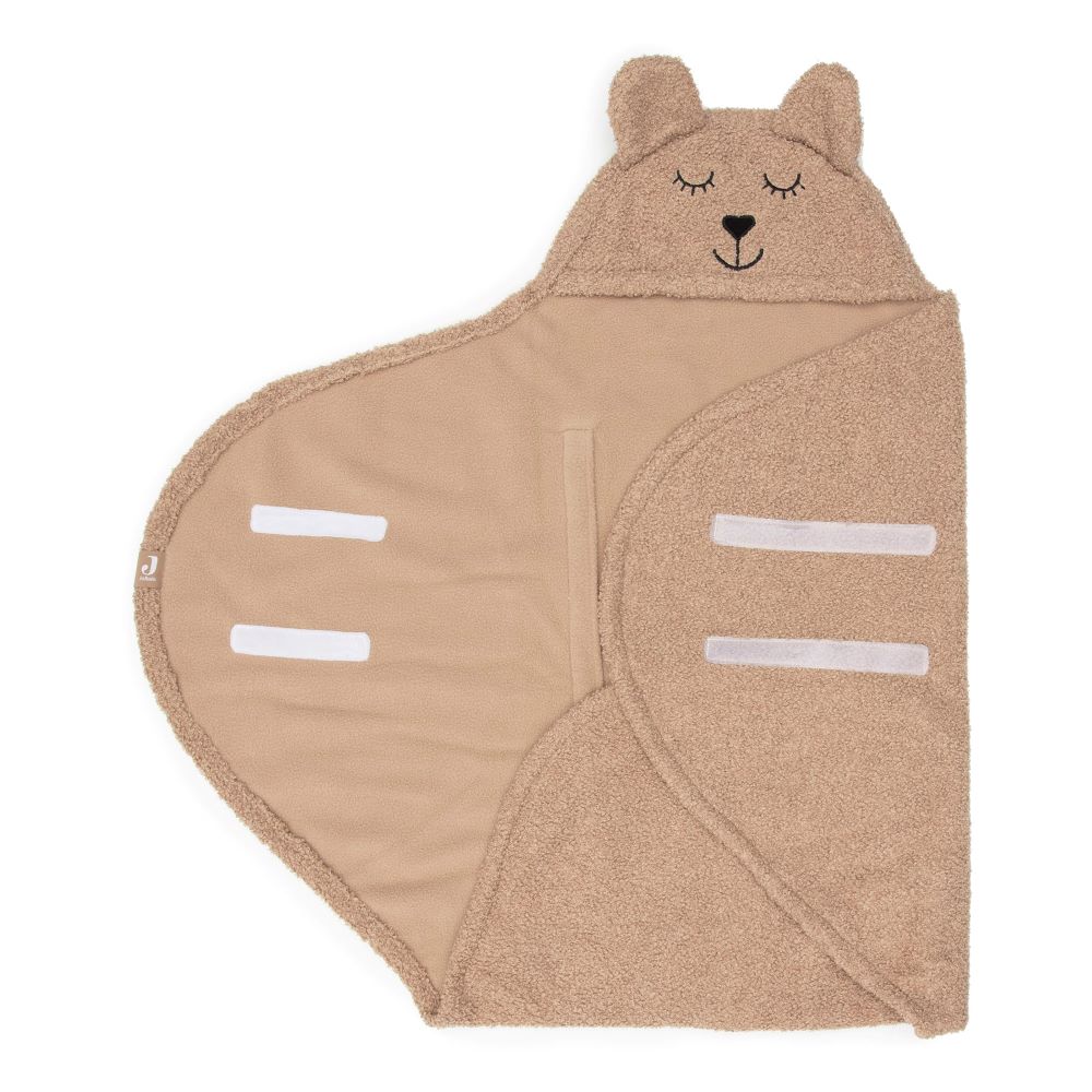 Jollein Wikkeldeken Bear Boucle Biscuit