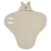 Jollein Wikkeldeken Bear Boucle Olive Green - Afbeelding 3