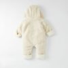 Cloby Baby Teddy Suit Off White - Afbeelding 3