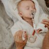 Cloby Baby Teddy Suit Off White - Afbeelding 6