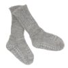 GoBabyGo Wollen Antislip Sokken Alpaca Grey Melange - Afbeelding 2