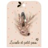 Luciole Et Petit Pois Haarknipje Glitter Hert Goud 5cm