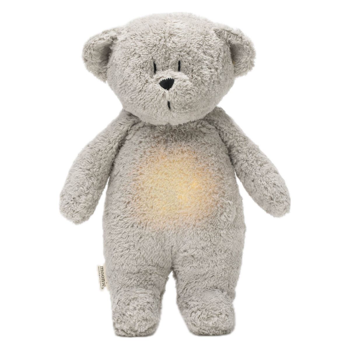 Moonie Knuffel Beer Met Licht En Geluid Mineral Grey