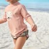 LÄSSIG UV Zwemshirt Short Sleeve Leopard Pink - Afbeelding 4