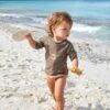 LÄSSIG UV Zwemshirt Short Sleeve Sun Choco - Afbeelding 4