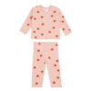 LÄSSIG Baby Pyjama Heart Peach Rose