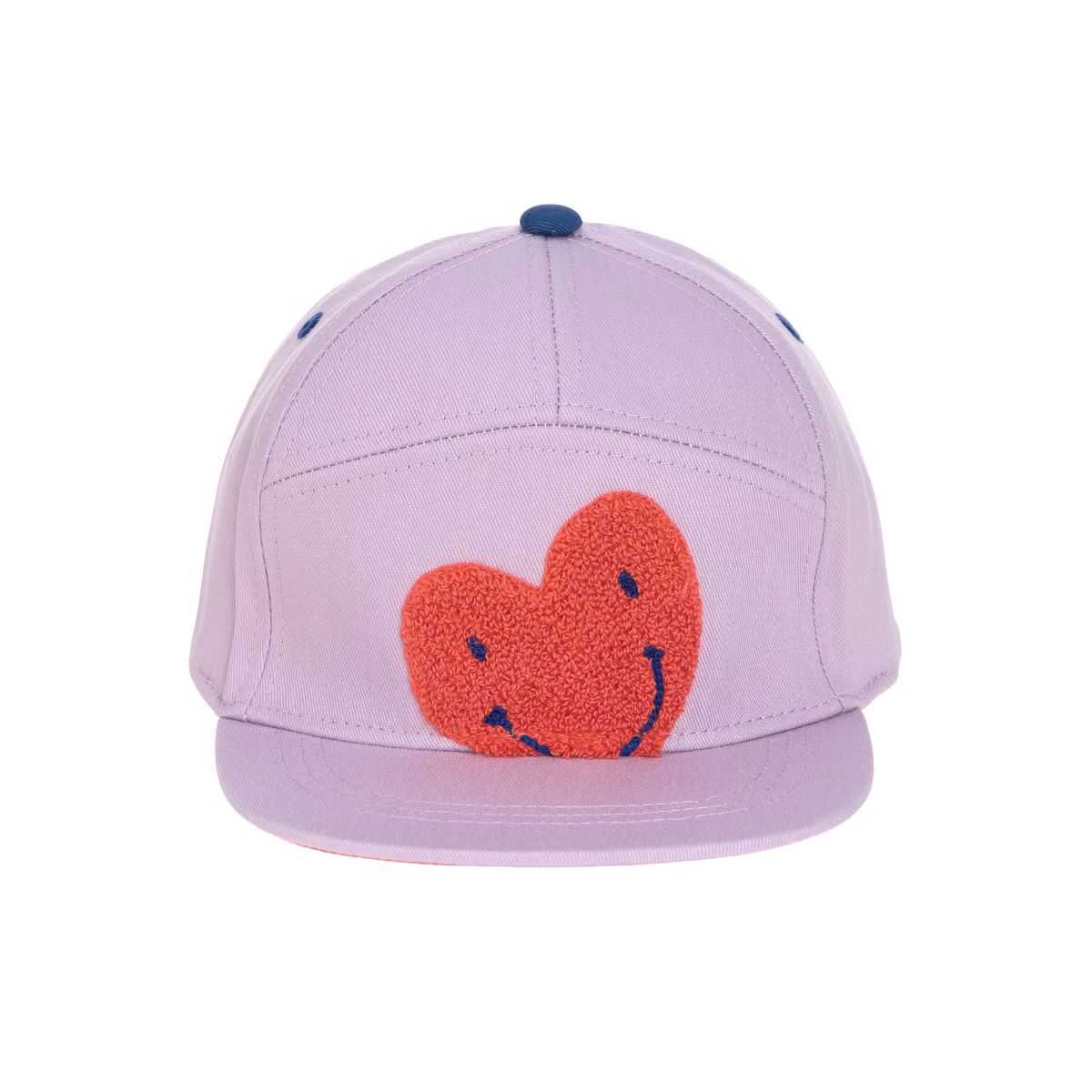 LÄSSIG Pet Kids Skater Cap Heart Lavender 2-6 Jaar