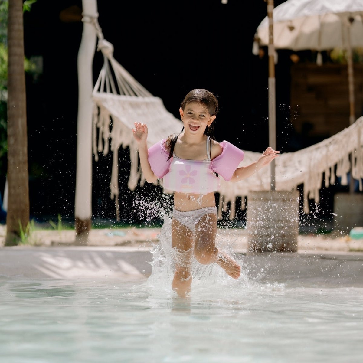 Swim Essentials Puddle Jumper Pink Flower Market - Afbeelding 5