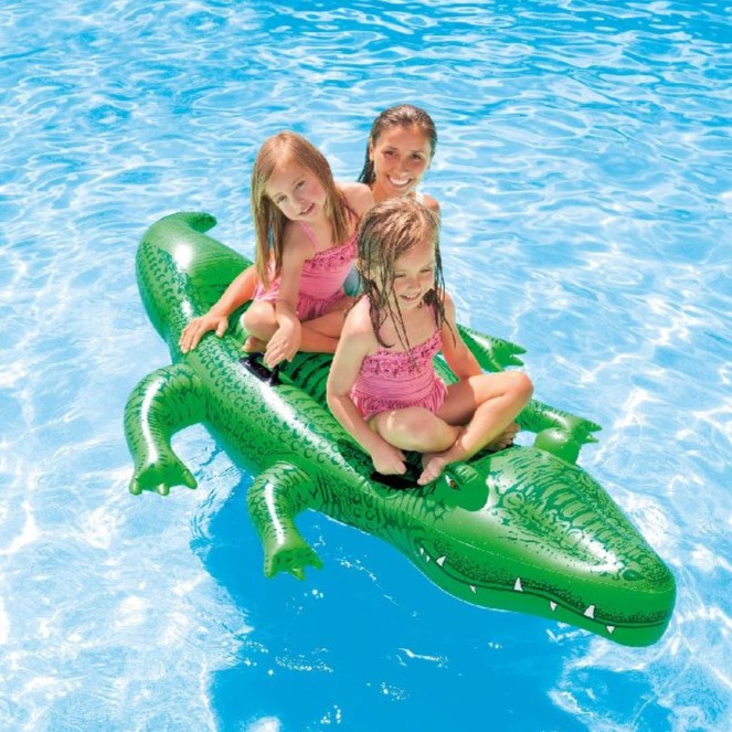Intex Opblaasdier Krokodil XL - Afbeelding 3