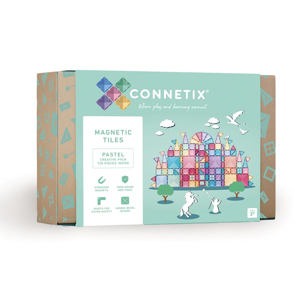 Connetix Pastel Creative Pack 120 Stuks