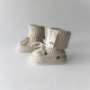Saga Copenhagen Baby Booties Althea Clover On Cream - Afbeelding 2