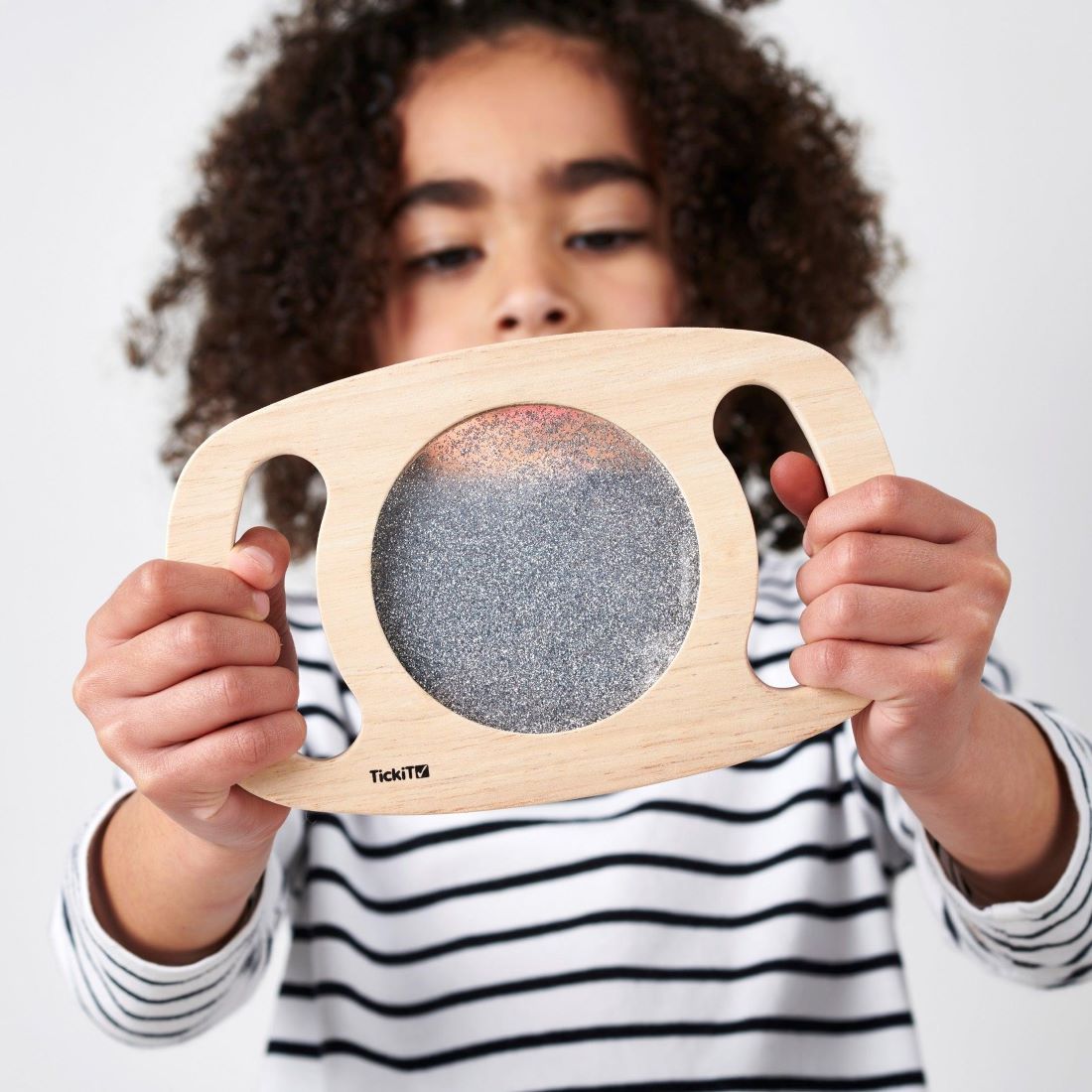 Tickit Houten Glitterpaneel Zilver - Afbeelding 5