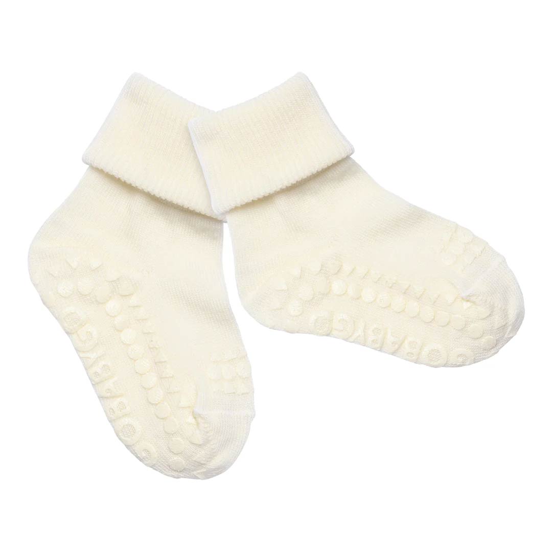 GoBabyGo Antislip Sokken Merino Wol Snowflake