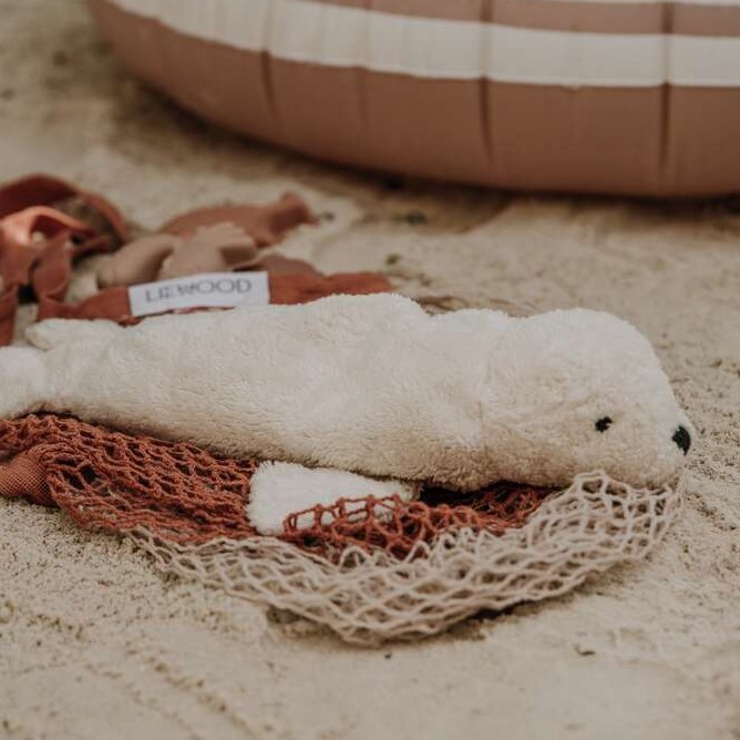 Senger Naturwelt Wartmeknuffel Zeehond Klein Wit - Afbeelding 2