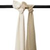 Meyco Swaddles 2-pack 120x120cm Soft Sand/Taupe