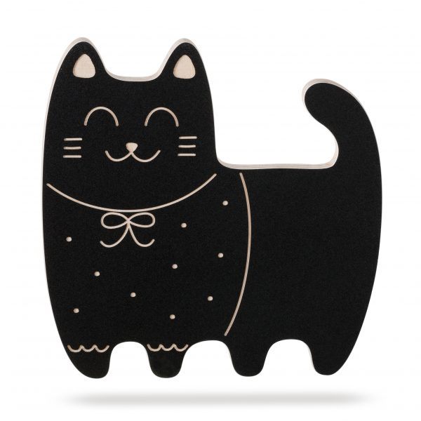 Milin Houten Krijtbord Cat