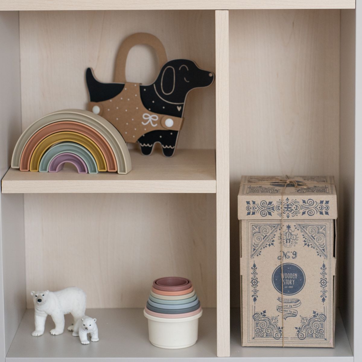 Milin Houten Krijtbord Dog - Afbeelding 6