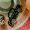 Milin Houten Krijtbord Saturn Retro Car - Afbeelding 4