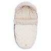 Jollein Voetenzak Voor Buggy/Kinderwagen Embossed Lily Sand - Afbeelding 2
