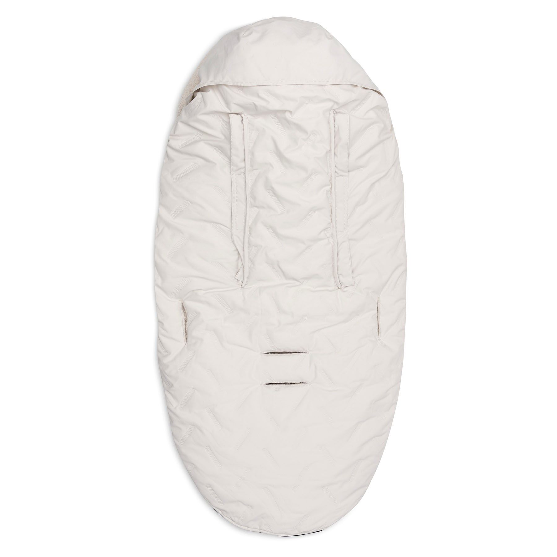 Jollein Voetenzak Voor Buggy/Kinderwagen Embossed Lily Sand - Afbeelding 3