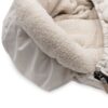 Jollein Voetenzak Voor Buggy/Kinderwagen Embossed Lily Sand - Afbeelding 5
