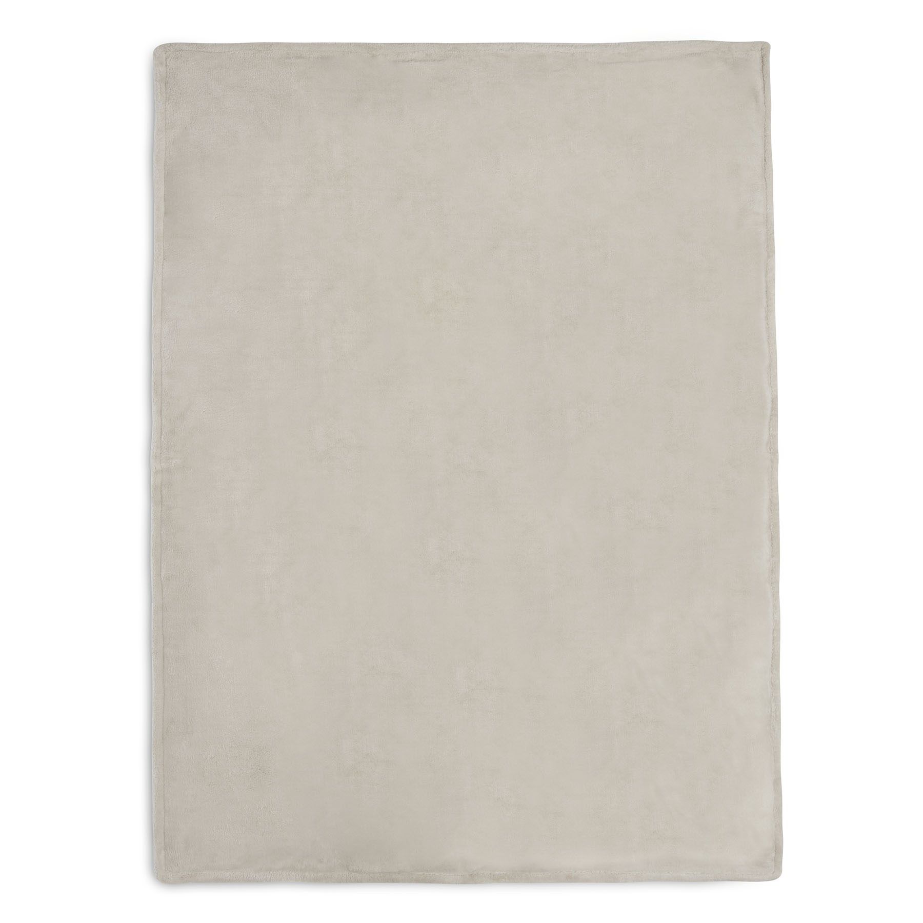 Jollein Deken Wieg 75x100cm Basic Knit/Fleece Nougat - Afbeelding 3
