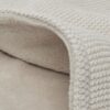 Jollein Deken Wieg 75x100cm Basic Knit/Fleece Nougat - Afbeelding 4
