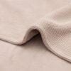 Jollein Deken Wieg 75x100cm Basic Knit/Fleece Wild Rose - Afbeelding 4