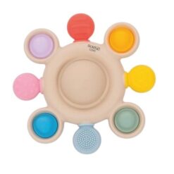 Tickit Silisoft Bijtspeelgoed Pop It Regenboog