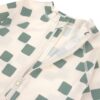 LÄSSIG UV Zwempak Korte Mouw Checkerboard Sea Salt / Green - Afbeelding 3