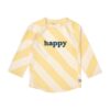 LÄSSIG UV Zwemshirt Long Sleeve Stripes Pale Yellow / Sea Salt